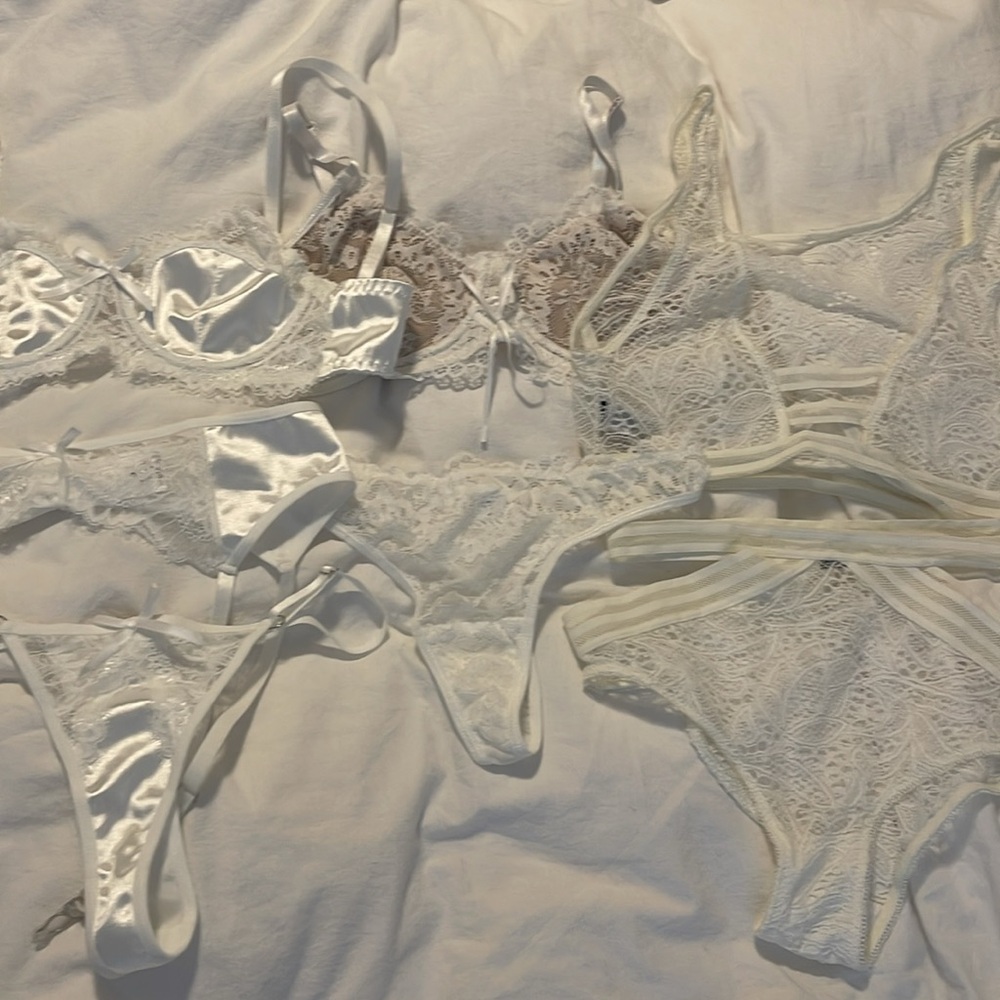 White Lace Lingerie bundle